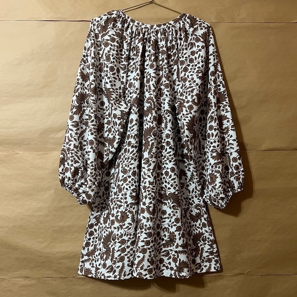 Smith & Quinn | Honey Dress in Dirty Dancing Button Front Balloon Sleeve Size M - Picture 8 of 10